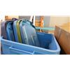 Image 2 : LOT OF TOTES WITH LIDS