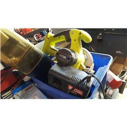 RYOBI 18V CORDLESS TOOLS AND CHARGERS