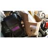 Image 1 : BOX OF WELDING RODS AND TECMEN WELDING MASK