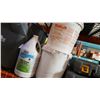 Image 1 : 4 PAILS POOL STABILIZER CHEMICALS AND WATER DAMAGE POST CLEAN FLUID