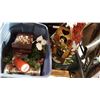 Image 2 : 3 TOTES OF CHRISTMAS DECOR AND HOUSE
