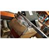 Image 1 : BOX OF TOOLS AND SAWBLADES AND ROTARY TOOLS
