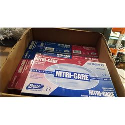 CASE OF NITRI CARE MEDICINE GLOVES