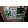 Image 2 : 2 CASES CRYSTAL GREEN CONCENTRATE GLASS AND SURFACE CLEANER