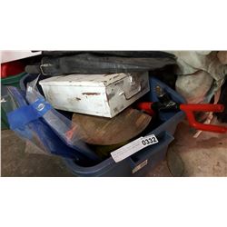 NEW WATER JUG TARPS SPOOL OF ROPE FIRST AID KIT AND MORE