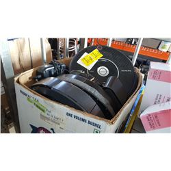 BOX OF IROBOT ROOMBAS UNTESTED