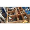 Image 2 : WOOD CARRIER OF HARDWARE AND NEW LIGHT BULBS