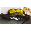 Image 3 : BOX OF NEW AMBER CONDOR ADJUSTABLE STRAP SAFETY GLASSES