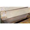 Image 1 : NEW 8X24 OFF WHITE RAISED PATTERN PORCELAIN TILE, RETAIL $4 SQFT 10 TILES PER BOX 13 SQFT9 SQFT 10 T