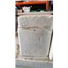 Image 3 : NEW 8X24 OFF WHITE RAISED PATTERN PORCELAIN TILE, RETAIL $4 SQFT 10 TILES PER BOX 13 SQFT9 SQFT 10 T