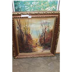 OIL ON CANVAS SIGNED KOPPEI