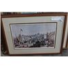 Image 1 : FRAMED PRINT PROCESSION OF HIGHLANDERS