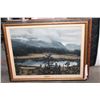 Image 1 : OIL ON CANVAS WINTER SCENE