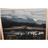 Image 2 : OIL ON CANVAS WINTER SCENE