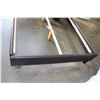 Image 3 : DOUBLE SIZE LEATHER BED FRAME BY STANDARD FURNITURE