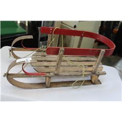 VINTAGE WOOD SLED