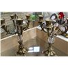 Image 2 : 2 ORNATE CANDELABRA