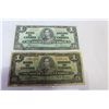 Image 3 : 1937 CANADIAN BILLS AND 3 ROLLS OF PENNIES 1929, 1931, 1932