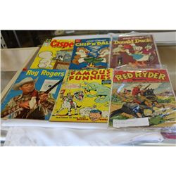 LOT OF EARLY COLLECTIBLE COMICS FROM 40S - 50S