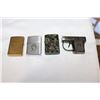 Image 1 : 3 WORKING ZIPPO LIGHTERS AND LEDENDEX PISTOL BUTANE LIGHTER