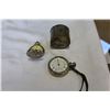 Image 1 : NEW HAVEN CLOCK 1904, ELGIN NATL WATCH CO, AND CHURCHILL POCKET WATCH