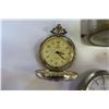 Image 2 : NEW HAVEN CLOCK 1904, ELGIN NATL WATCH CO, AND CHURCHILL POCKET WATCH