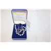 Image 1 : STERLING NECKLACE AND BRACELET AND RING SET