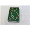Image 1 : EARRING AND NECKLACE AND BRACELET SET