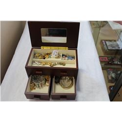 JEWELRY BOX WITH CONTENTS