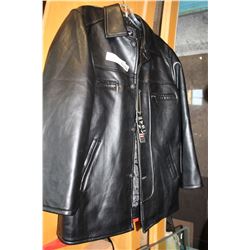 EMPORIO LEATHER JACKET