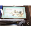 Image 4 : EASTERN STORAGE FIGURE, SHADOW BOX PICTURE, AND MAHJONG SET