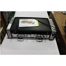 CUISINART GRIDDLER GRILL CENTO W/ INSTUCTIONS