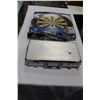 Image 1 : DARTBOARD AND POKER SET