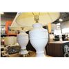 Image 2 : PAIR OF MODERN TABLE LAMPS WITH SHADE