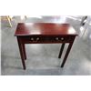 Image 1 : 2 DRAWER MAHOGONY FINISH STAND