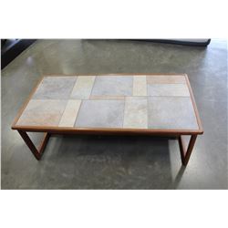 TILE TOP COFFEE TABLE