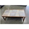 Image 1 : TILE TOP COFFEE TABLE