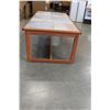 Image 2 : TILE TOP COFFEE TABLE