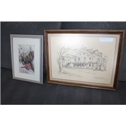 ARTIST PROOF FRAMED FROM NOVA SCOTIA AND BATEMAN