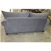 Image 2 : MODERN GREY PILLOWBACK SOFA "VELVET WIZARD GREY"