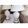 Image 1 : PAIR OF MODERN TABLE LAMPS WITH SHADE