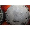 Image 2 : CAST IRON BUCKET, HUSQVARNA NO 1 WAFFLE IRON AND TEA POT
