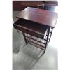 Image 1 : 1 DRAWER WINE RACK TABLE