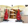 Image 2 : PAIR OF MODERN TABLE LAMPS WITH SHADE