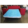 Image 2 : RED FABRIC SOFA BED