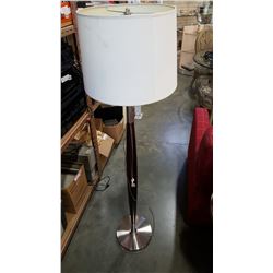 MODERN FLOOR LAMP WITH WHITE SHADE