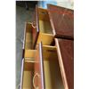 Image 2 : PAIR OF SOLID WOOD 2 DRAWER CHERRY FINISH NIGHSTANDS