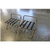 Image 1 : 2 FOLDING LUGGAGE RACKS