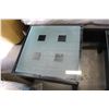 Image 3 : AS NEW MODERN BLACK AND GLASS TOP COFFEE AND ENDTABLE