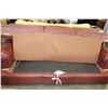 Image 3 : LEATHER HIDE A BED SOFA AND OVERSIZED ARMCHAIR